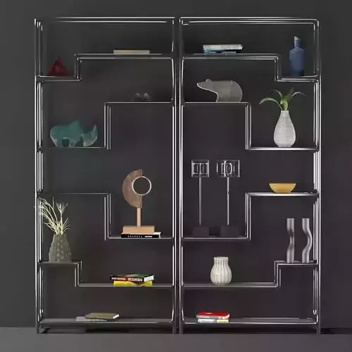 Metal Shelf Decorative Set