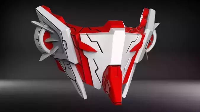 Mecha mask V5 STL for