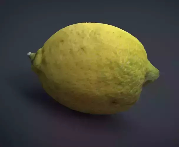 LEMON Low-poly 3D model