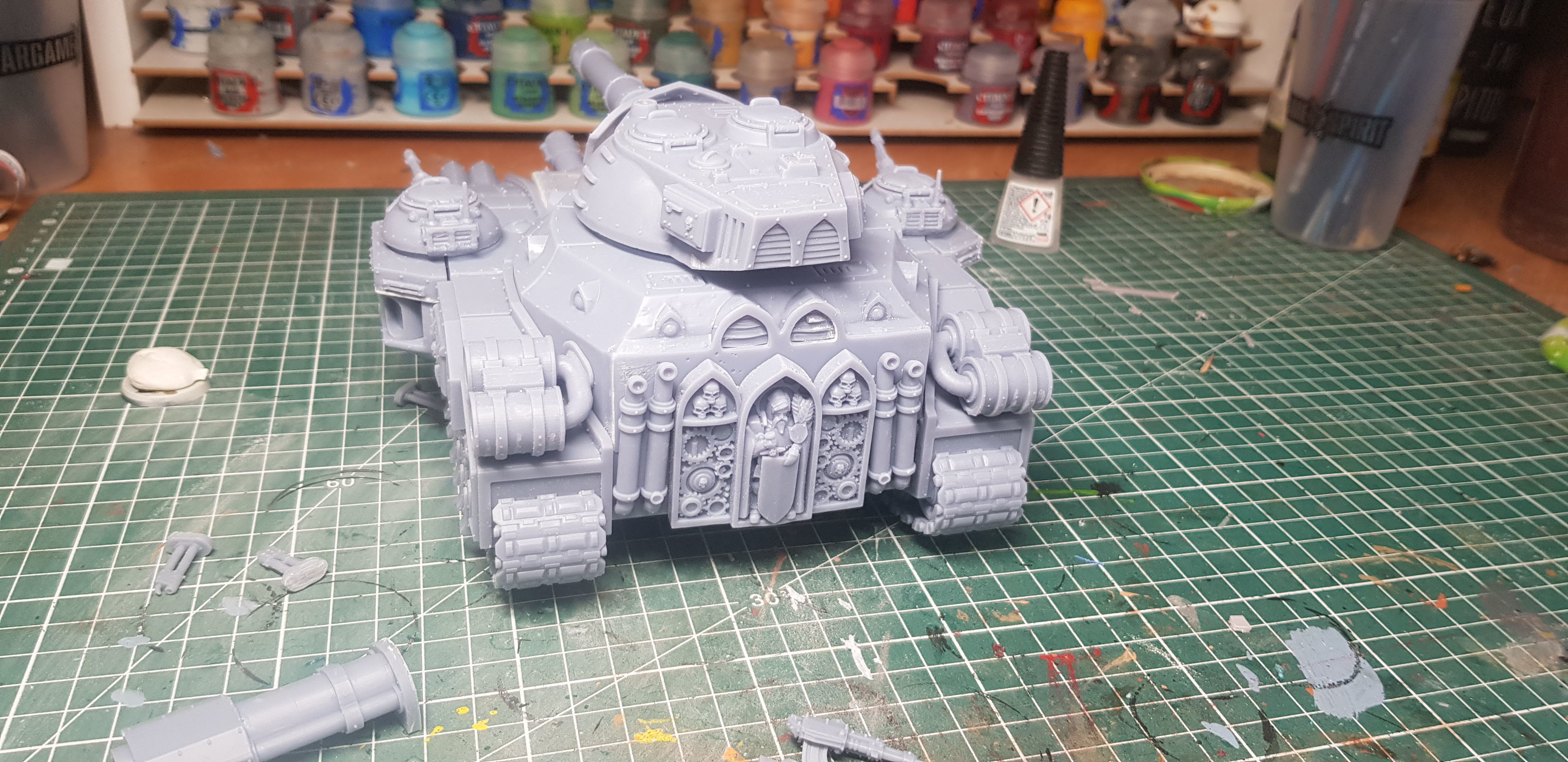 Feudal Guard - Heavy Battle Tank 3D print model_16