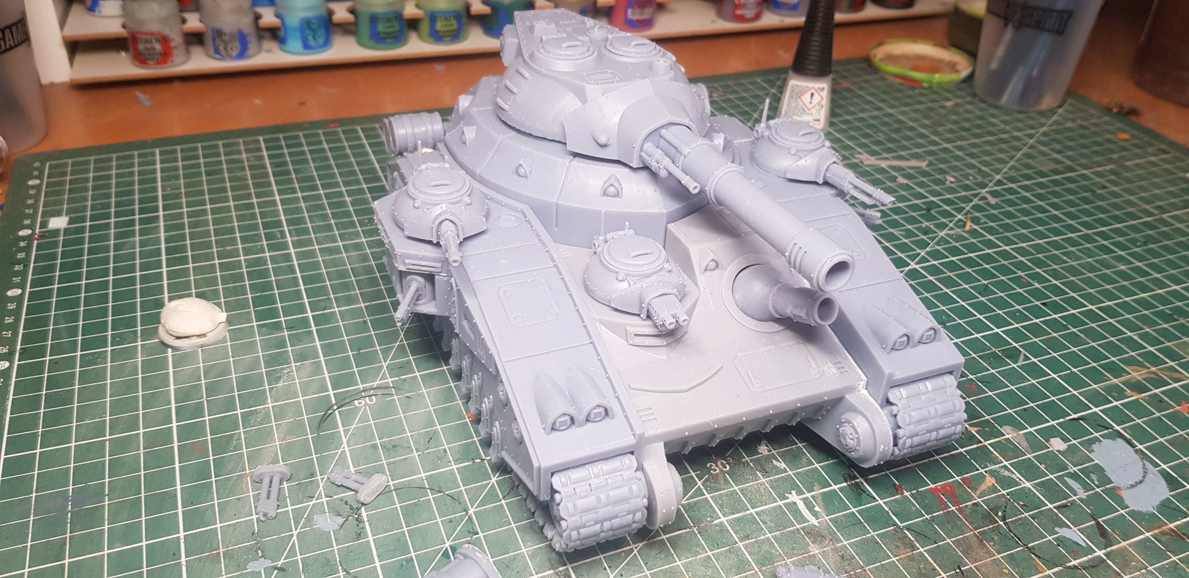 Feudal Guard - Heavy Battle Tank 3D print model_15