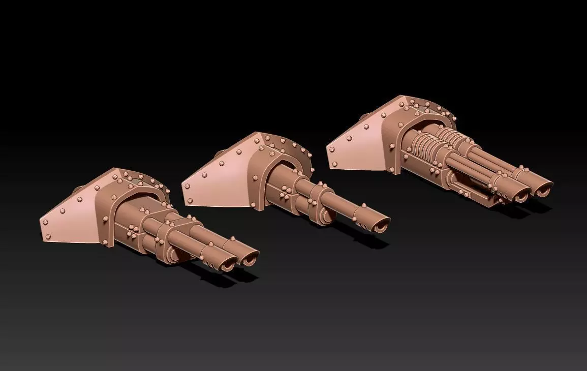 Feudal Guard - Heavy Battle Tank 3D print model_7