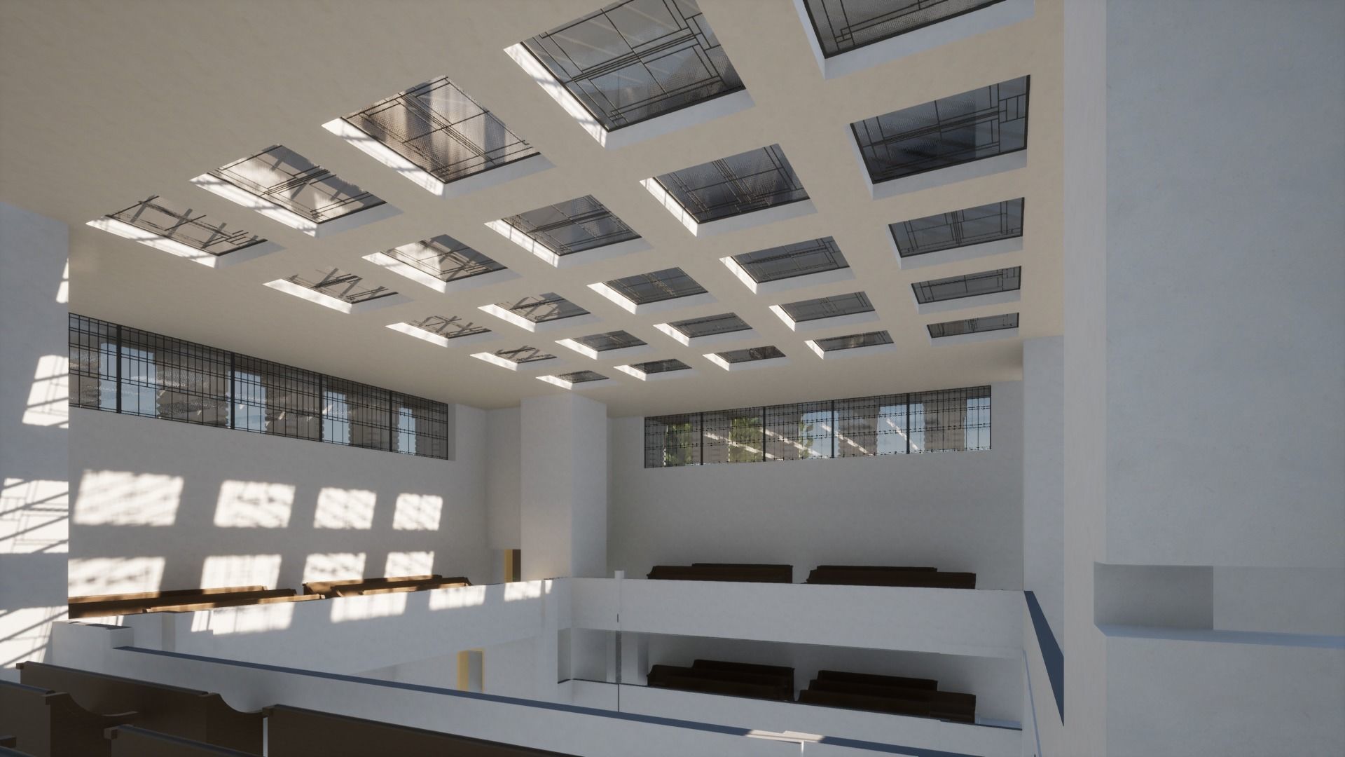 Unity Temple by Frank Lloyd Wright  3D model_1