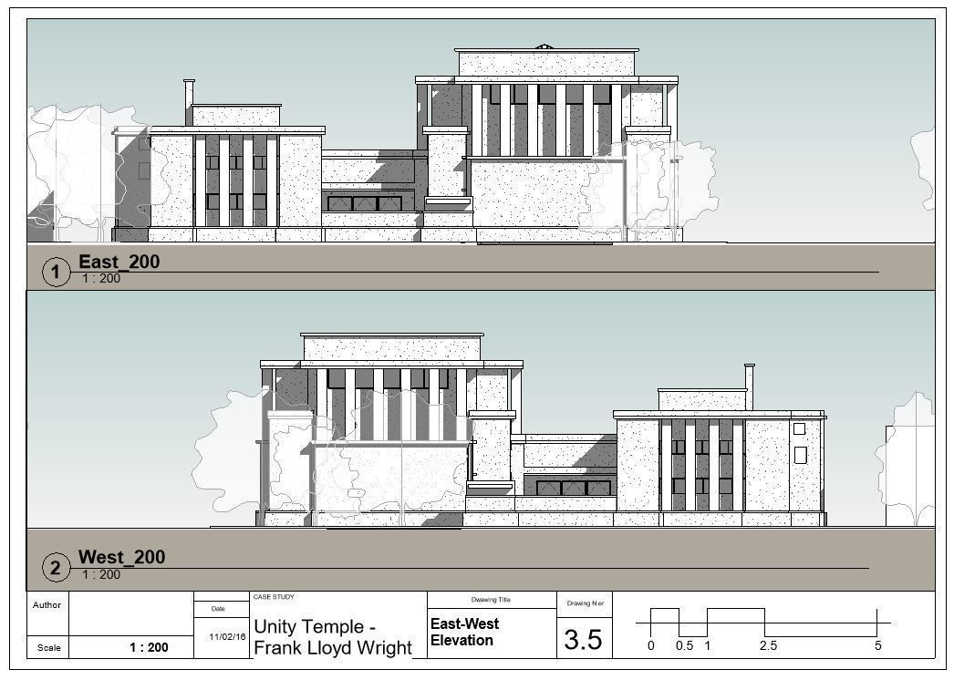 Unity Temple by Frank Lloyd Wright  3D model_7