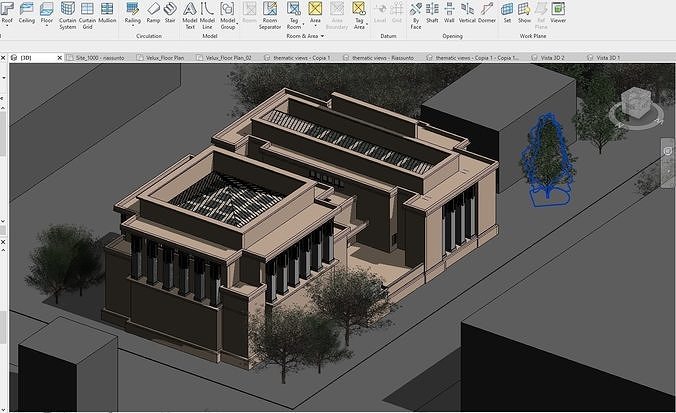 Unity Temple by Frank Lloyd Wright  3D model