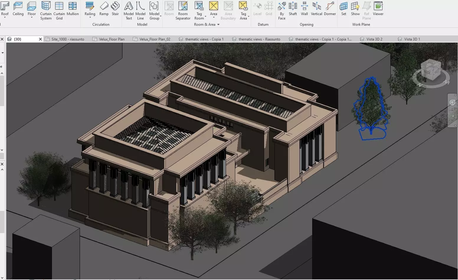 Unity Temple by Frank Lloyd Wright  3D model_0