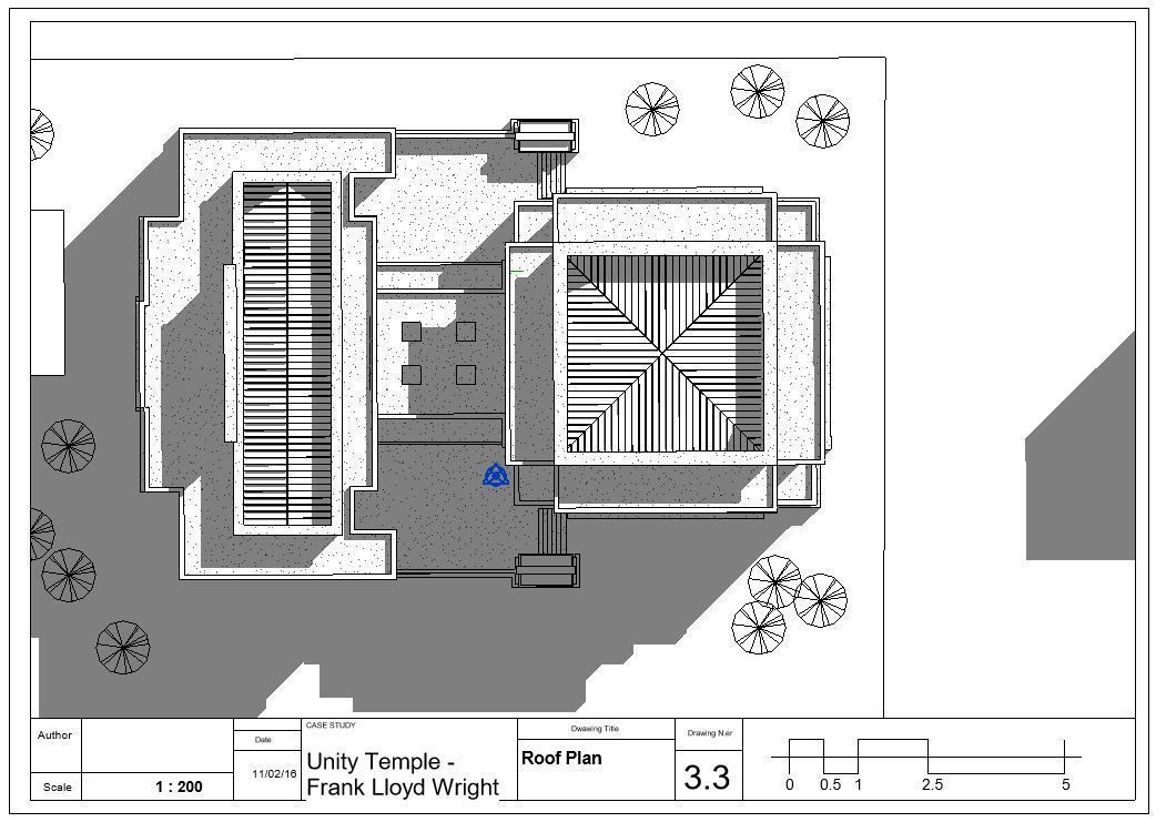 Unity Temple by Frank Lloyd Wright  3D model_6
