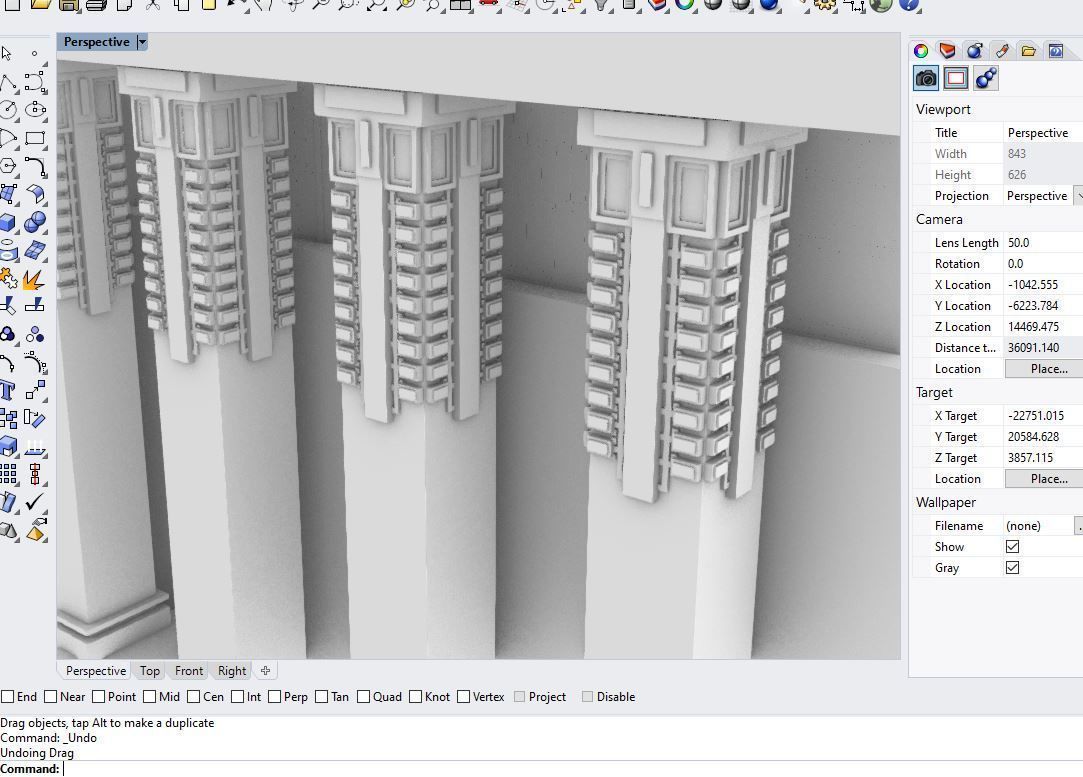 Unity Temple by Frank Lloyd Wright  3D model_12
