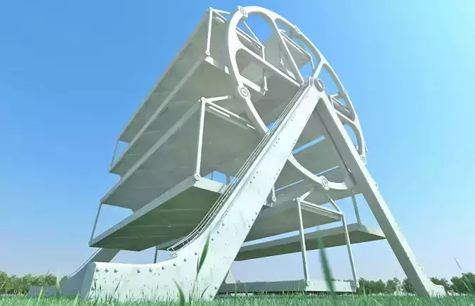 Agriculture Extreme Machine 3D model