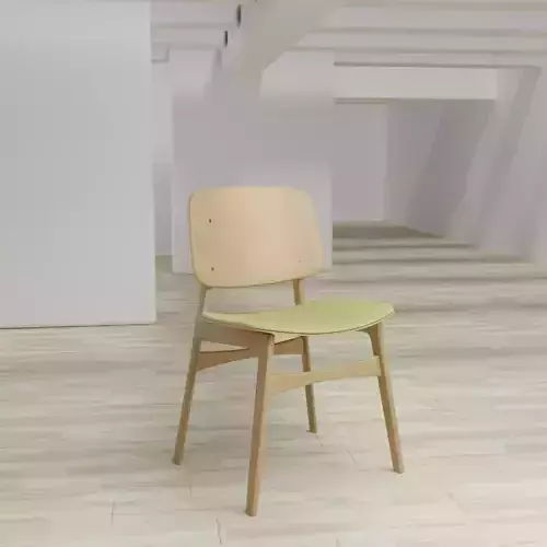 Low-poly modern minimalistic chair Low-poly 3D model