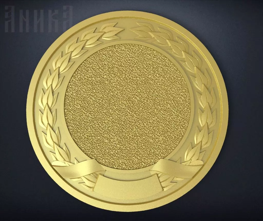 The basis for the reverse of the coin Free 3D print model