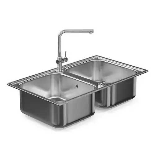 Double Kitchen Sink