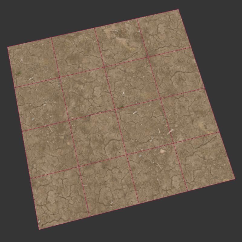 Ultra realistic Ground cracks 3D model_4