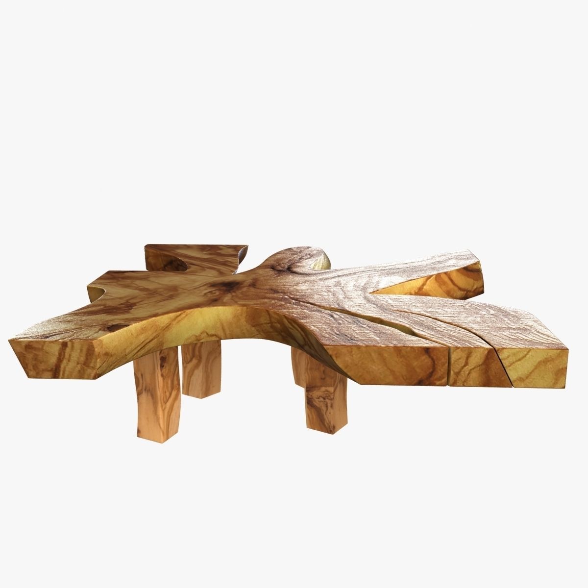 Chamcha Slice Coffee Table 3D model_1