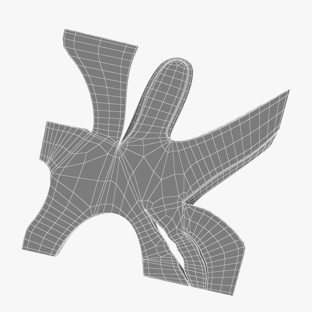 Chamcha Slice Coffee Table 3D model_8