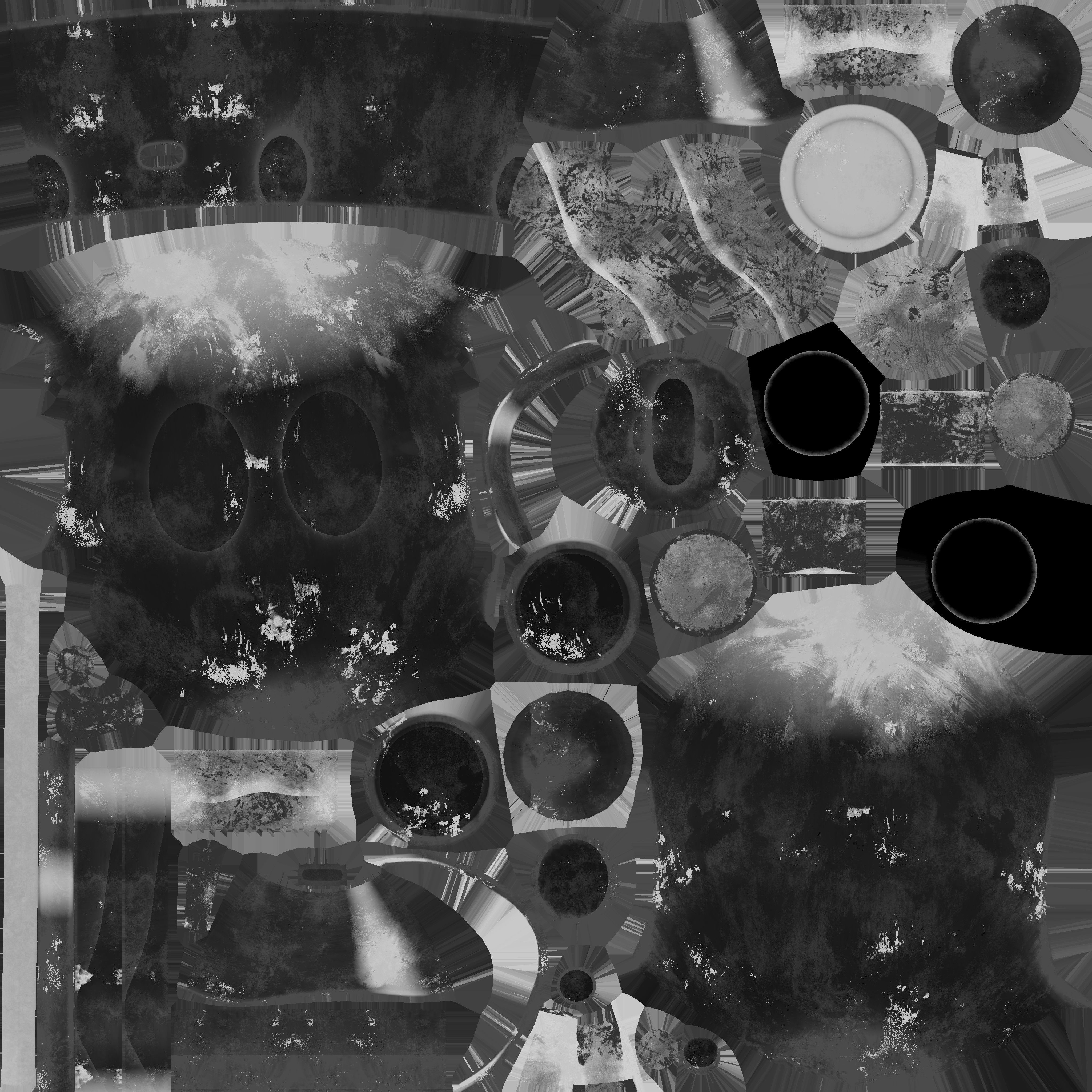 Small Little Robot Low-poly 3D model_5