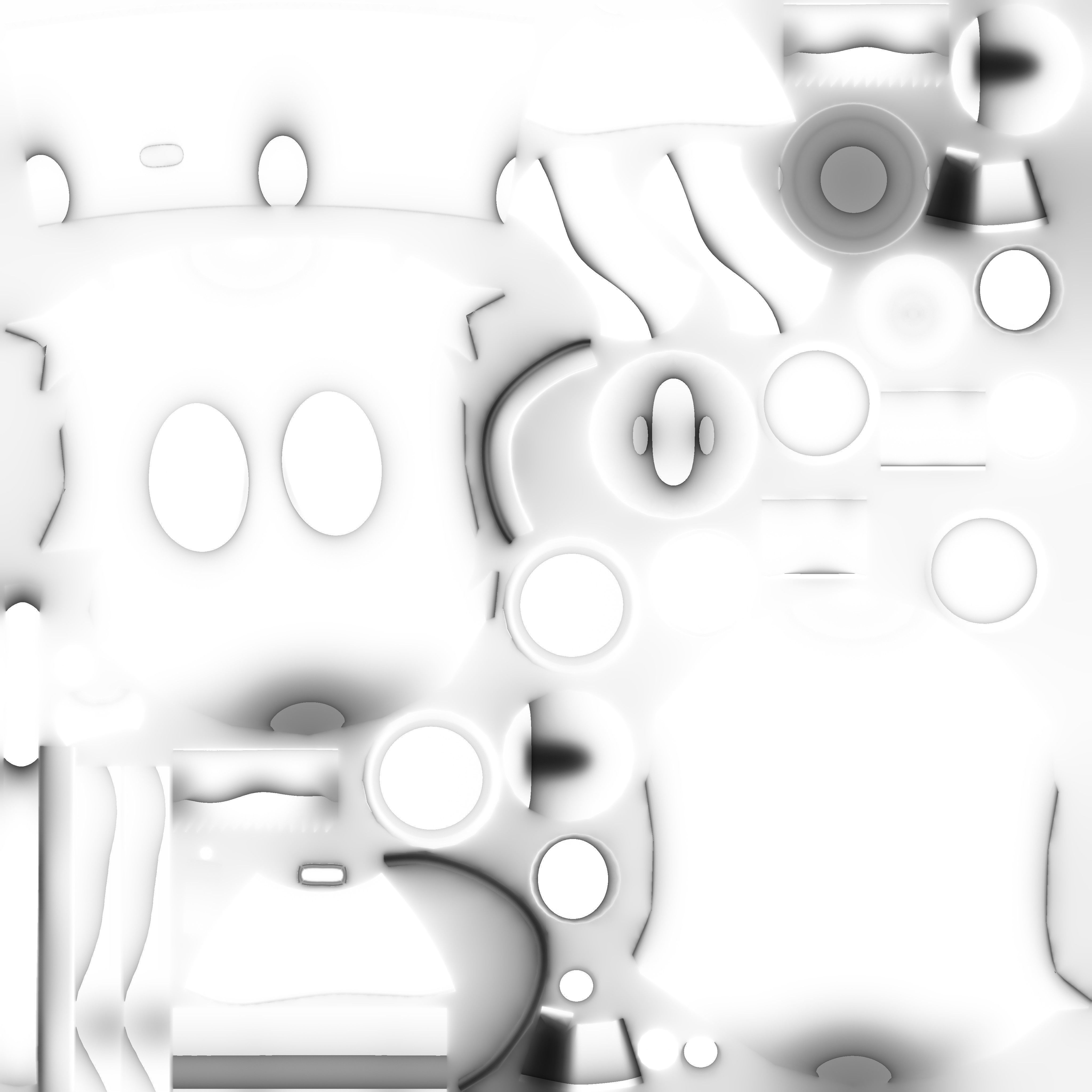 Small Little Robot Low-poly 3D model_1