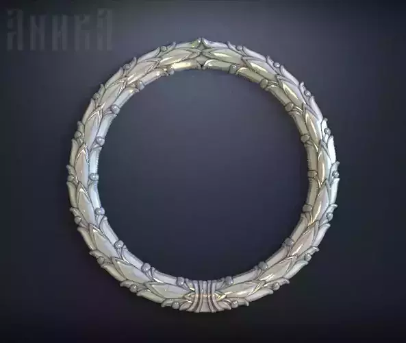 Laurel wreath bays 3D print model