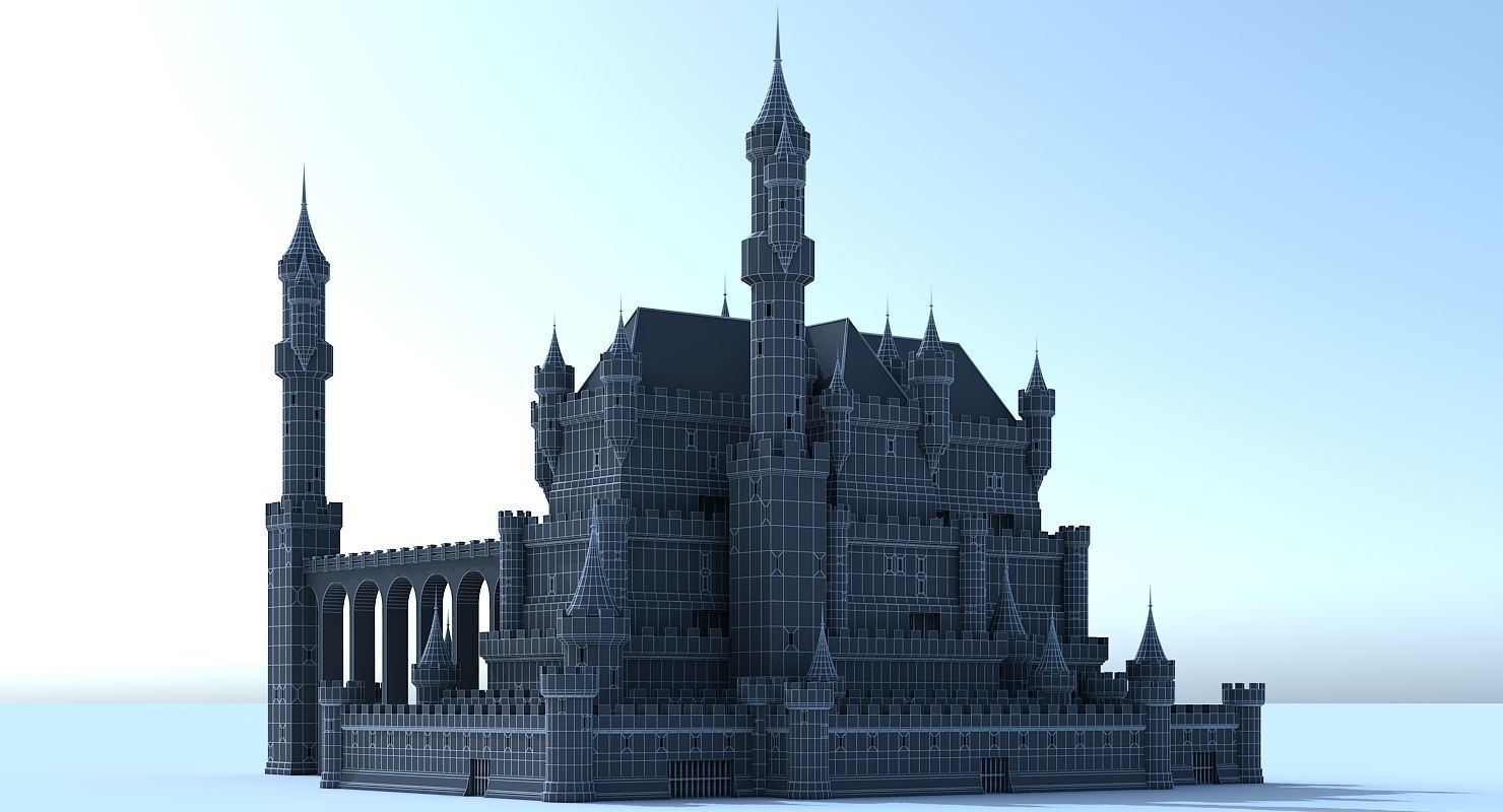 Castle Generator 01 3D model_13