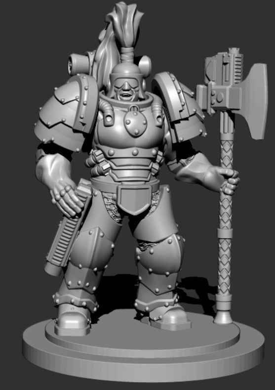Tempest Legion - MK2 Troops Kit 3D print model_8