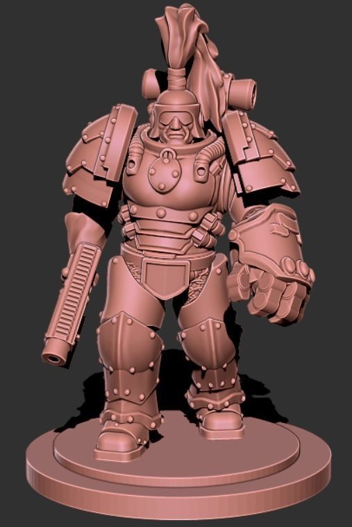 Tempest Legion - MK2 Troops Kit 3D print model_6