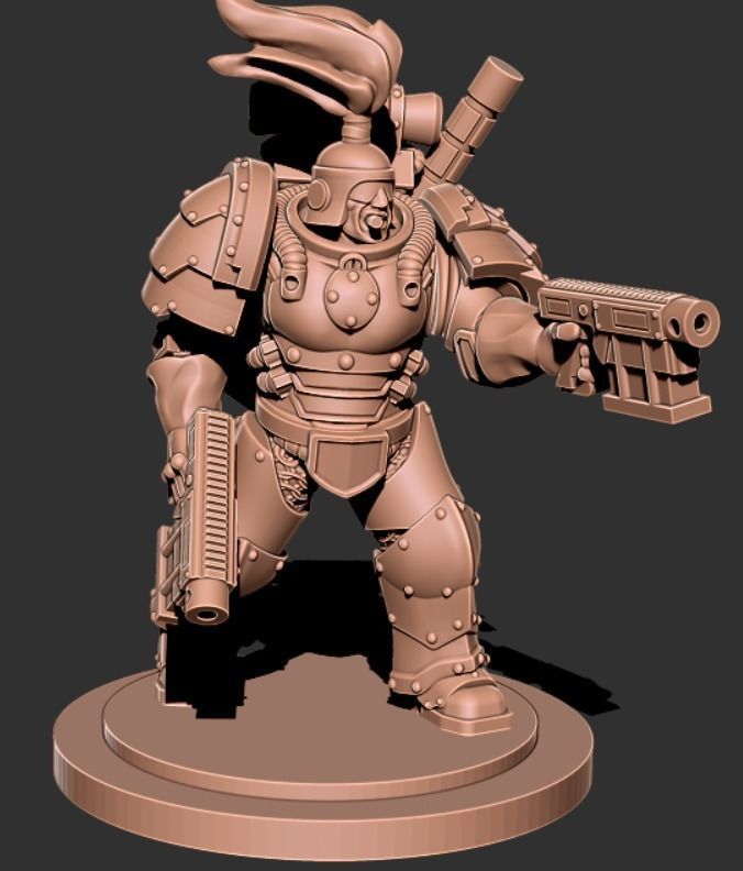 Tempest Legion - MK2 Troops Kit 3D print model_12