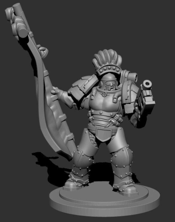 Tempest Legion - MK2 Troops Kit 3D print model_5