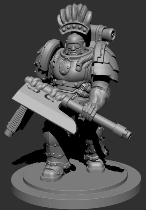 Tempest Legion - MK2 Troops Kit 3D print model_11