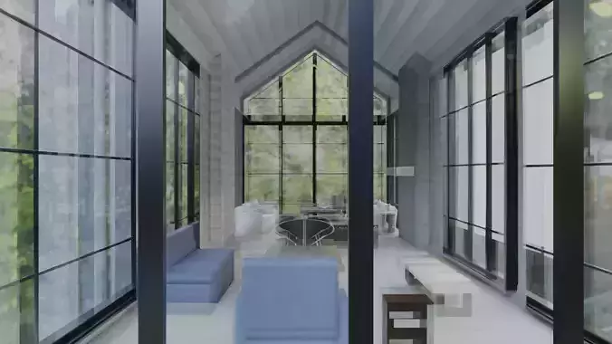 glass house design