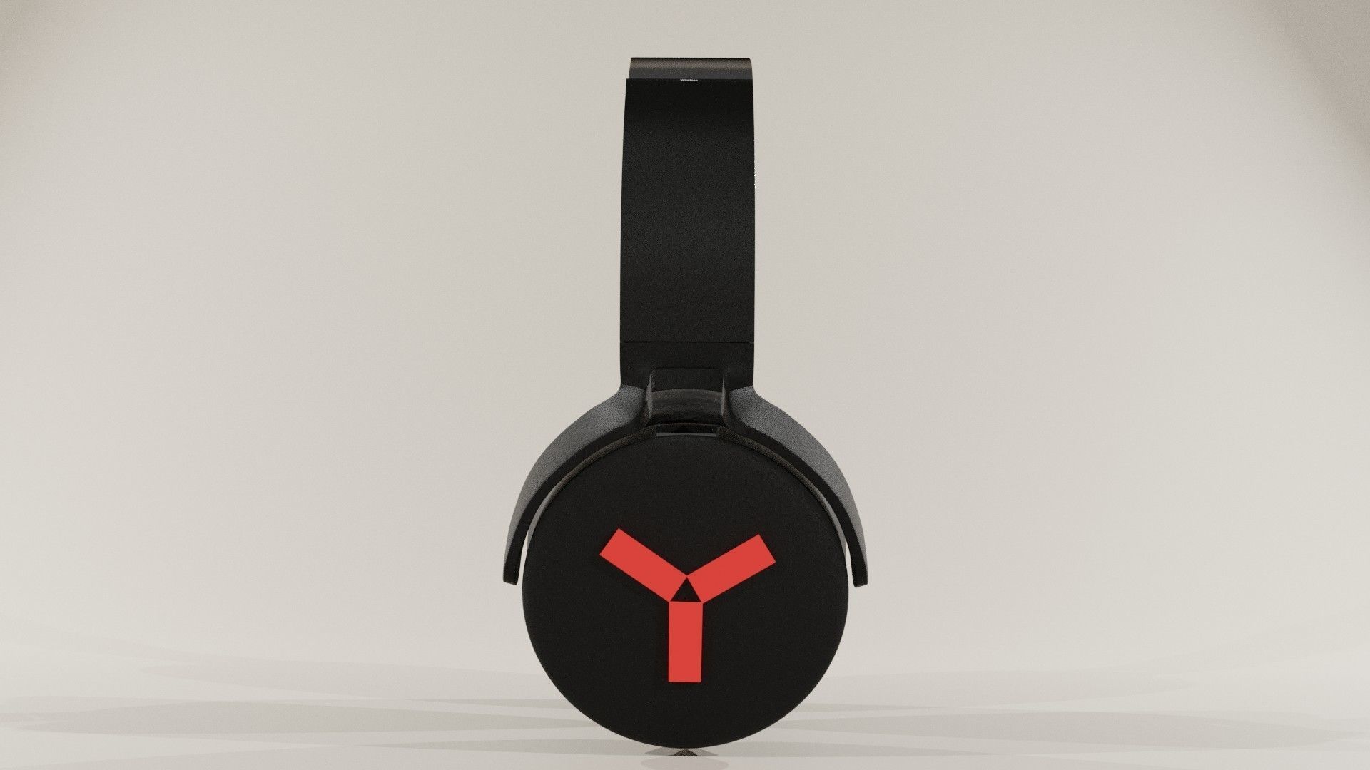 Set of Headphones 3D model_9