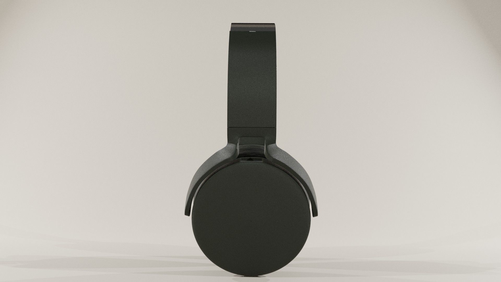 Set of Headphones 3D model_1