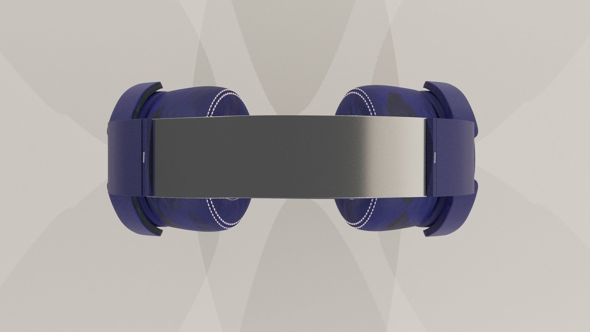 Set of Headphones 3D model_16