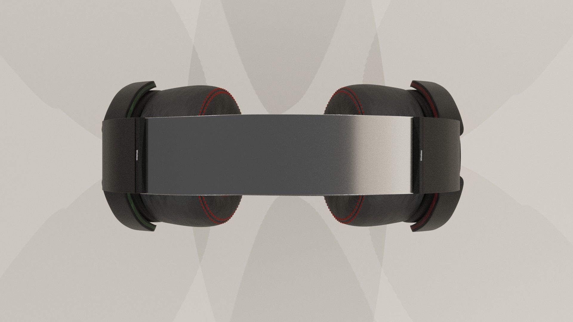 Set of Headphones 3D model_12