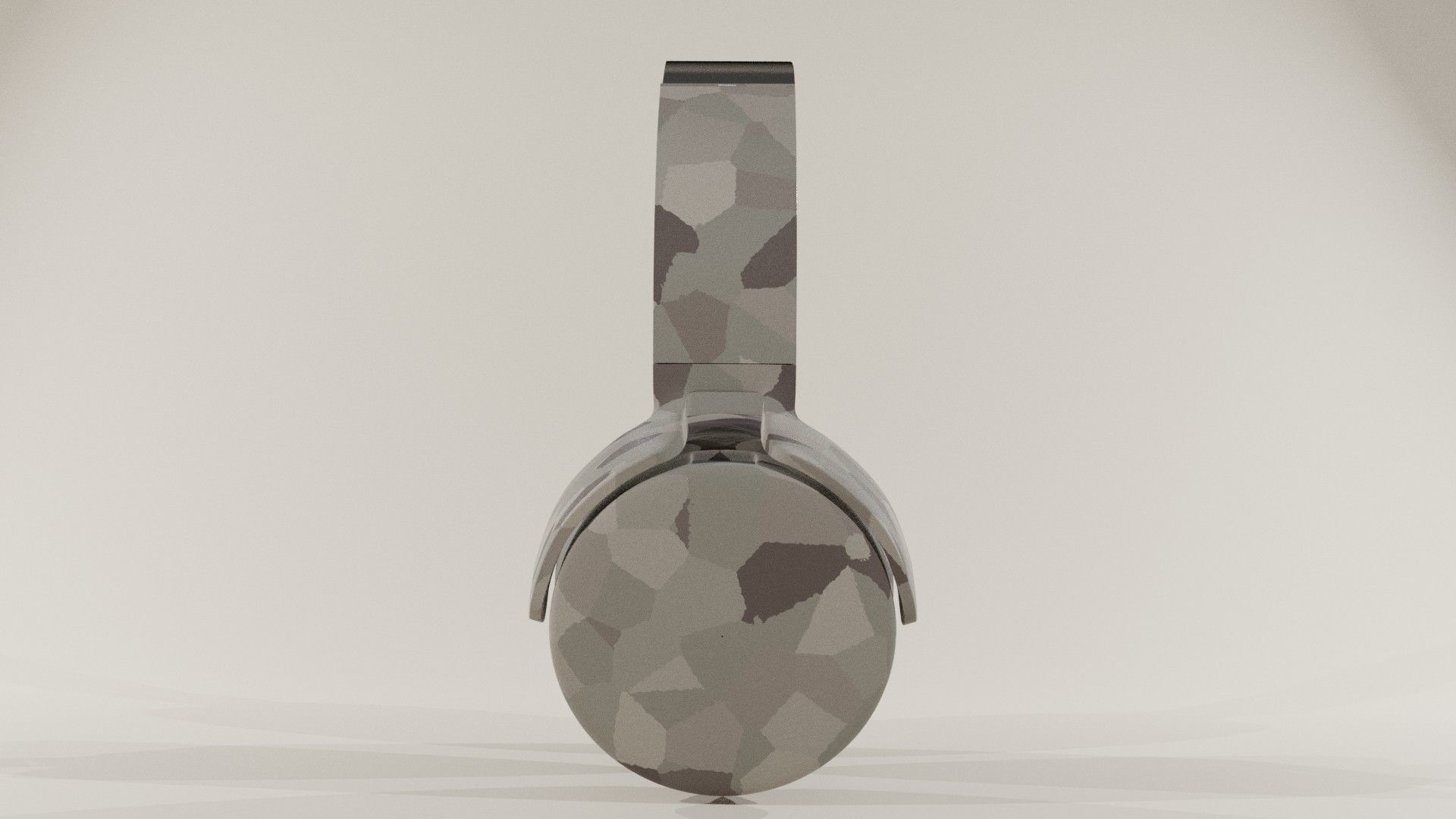 Set of Headphones 3D model_5