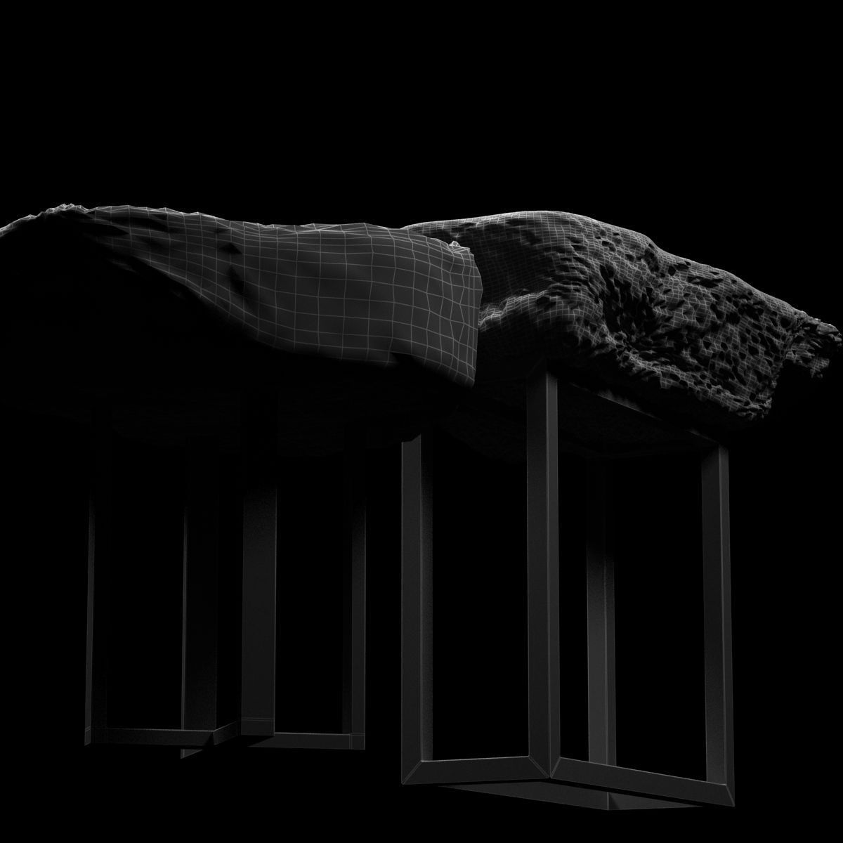 Onyx Basin Stainless Steel Base 3D model_10