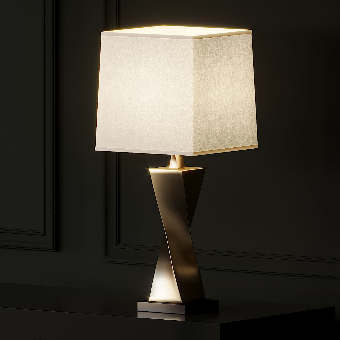 Brendan Table Lamp 3D model_1