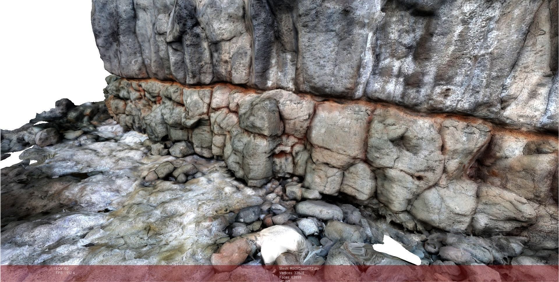 Volcanic rock scenario I 3D model_4