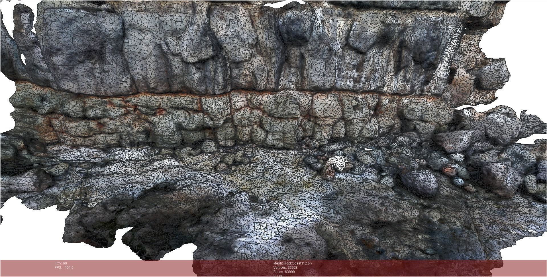 Volcanic rock scenario I 3D model_1