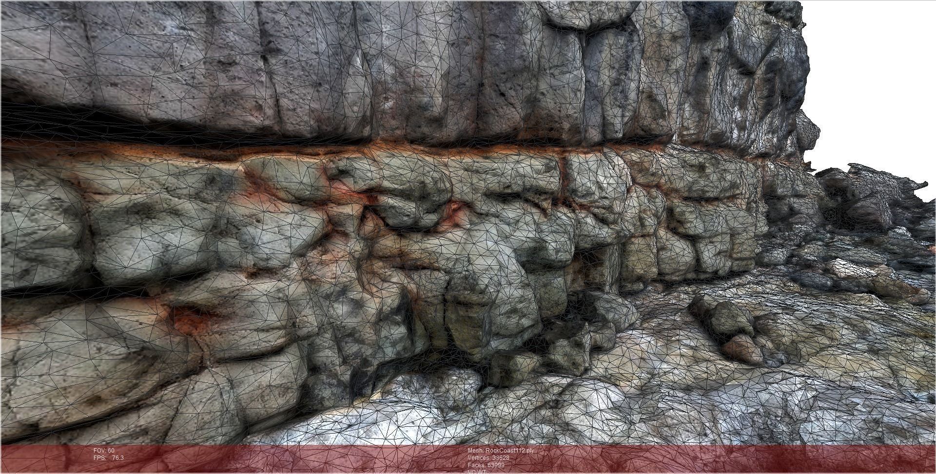 Volcanic rock scenario I 3D model_3