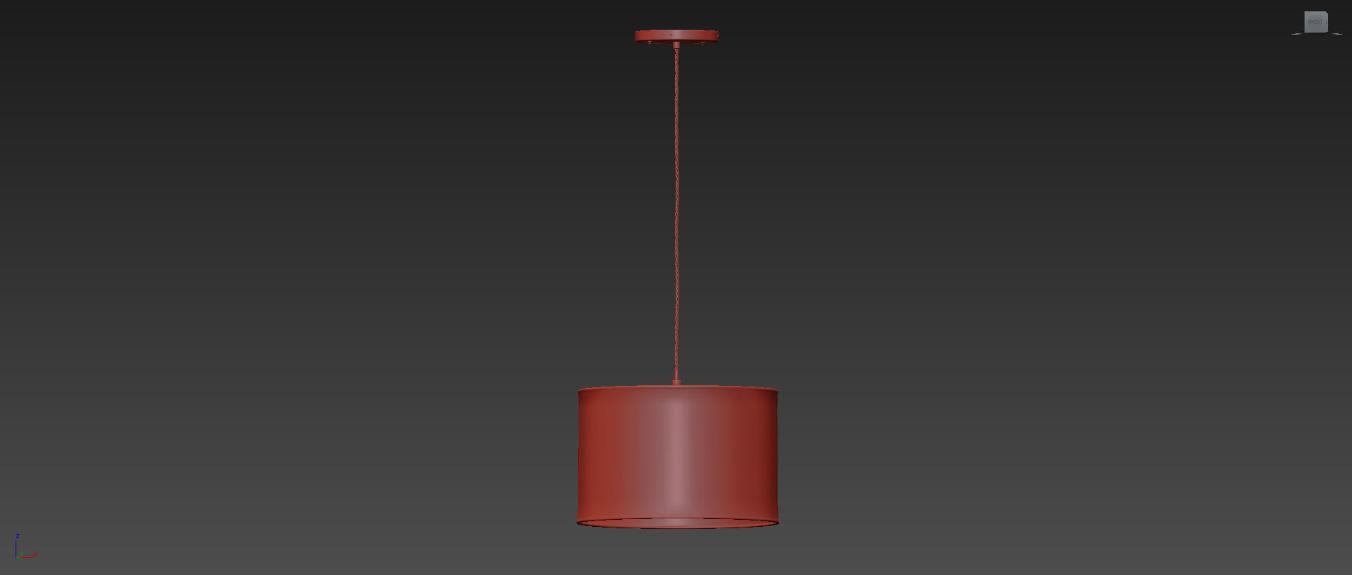 Geo Shade Modern Pendant Lamp 3D model_1