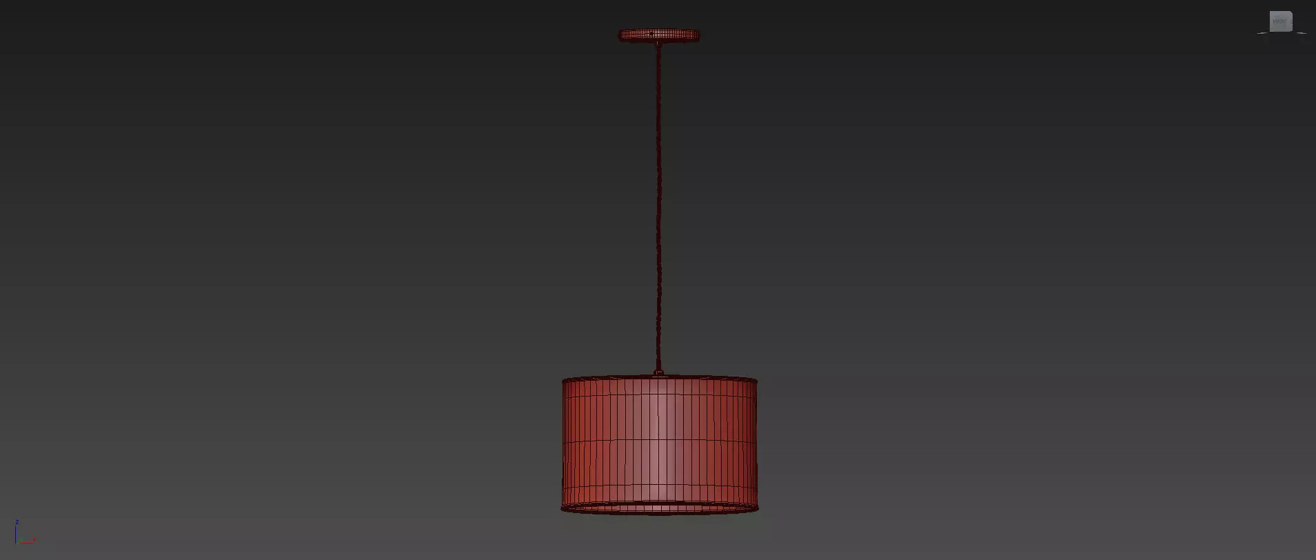 Geo Shade Modern Pendant Lamp 3D model_0