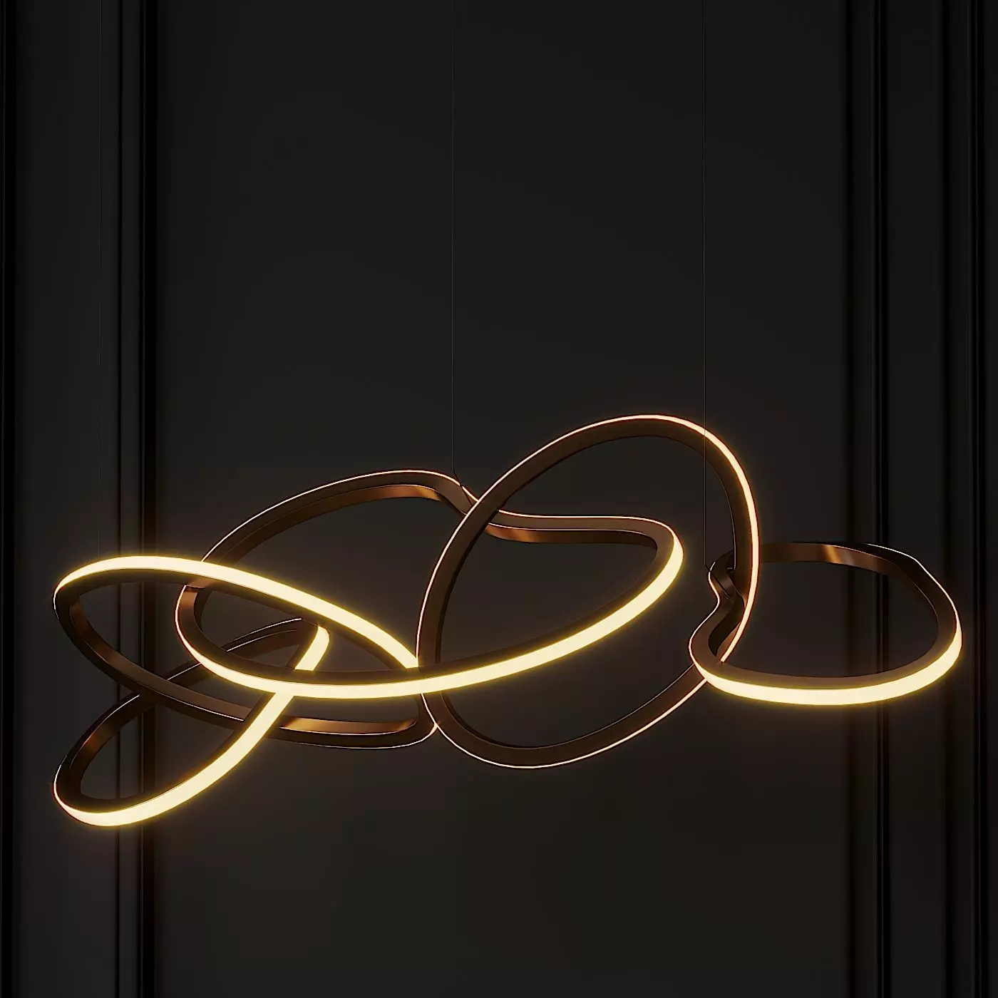 Unity Linear Pendant by Et2 3D model_0