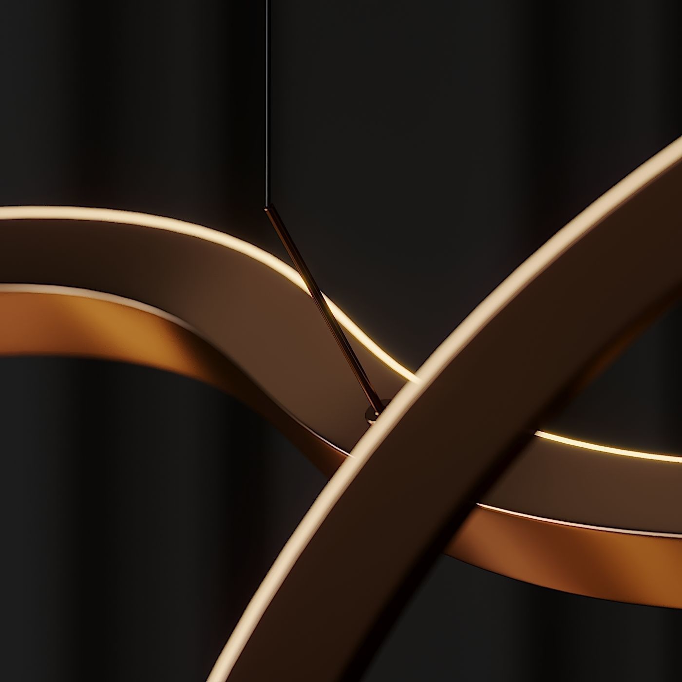 Unity Linear Pendant by Et2 3D model_1