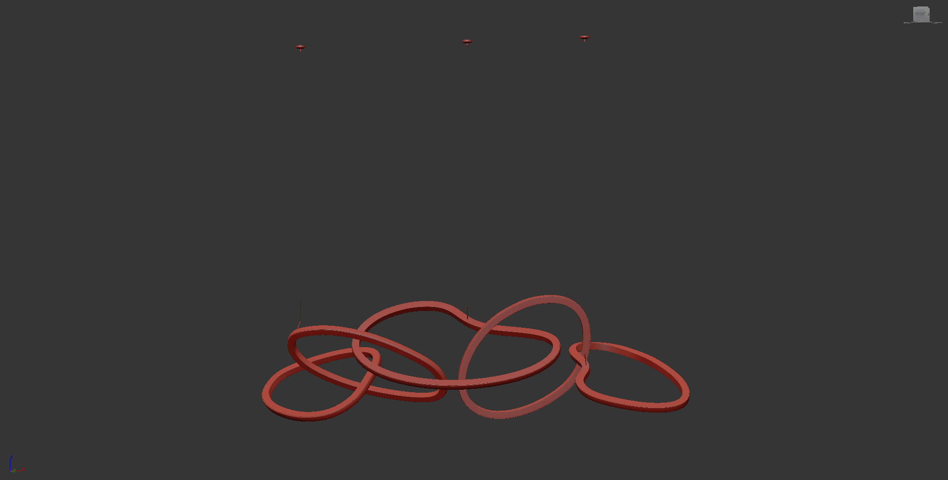 Unity Linear Pendant by Et2 3D model_8