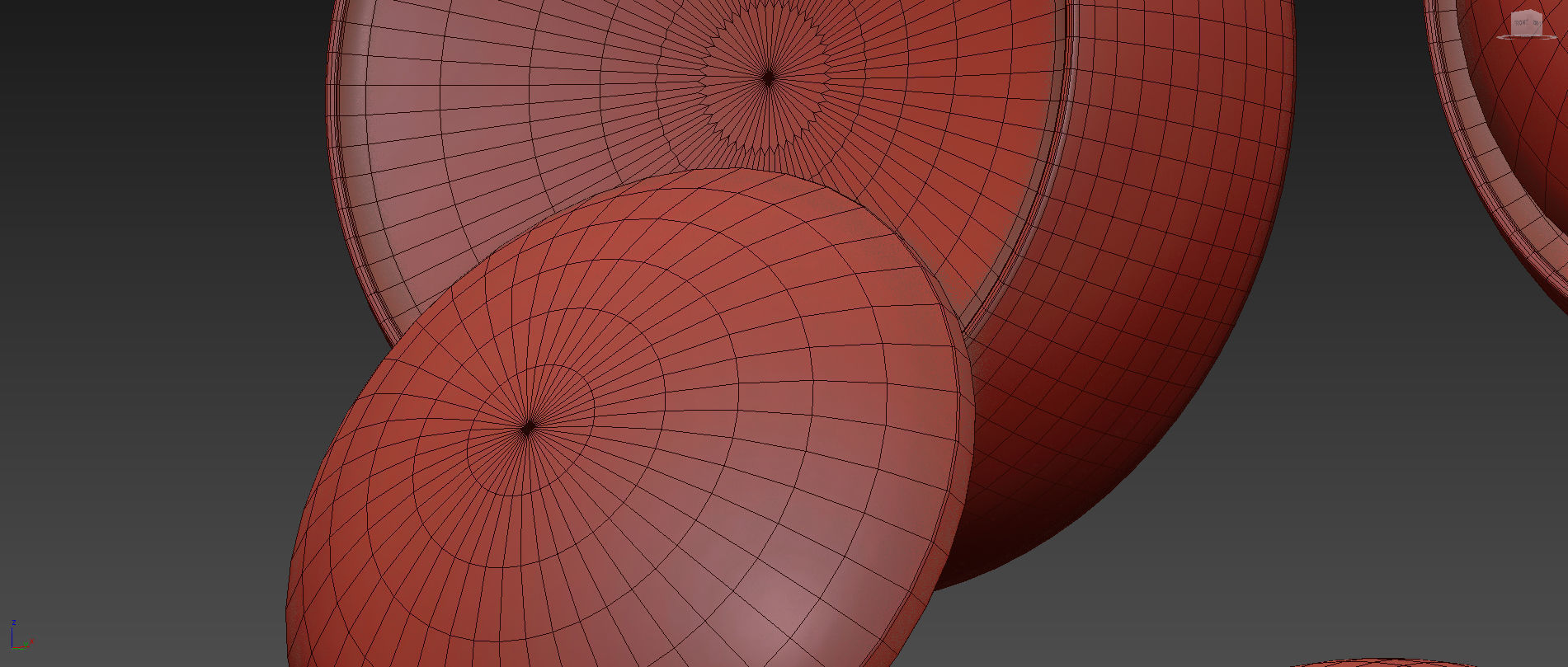 Grnflashing Crescent Round Wall Lamp 3D model_10