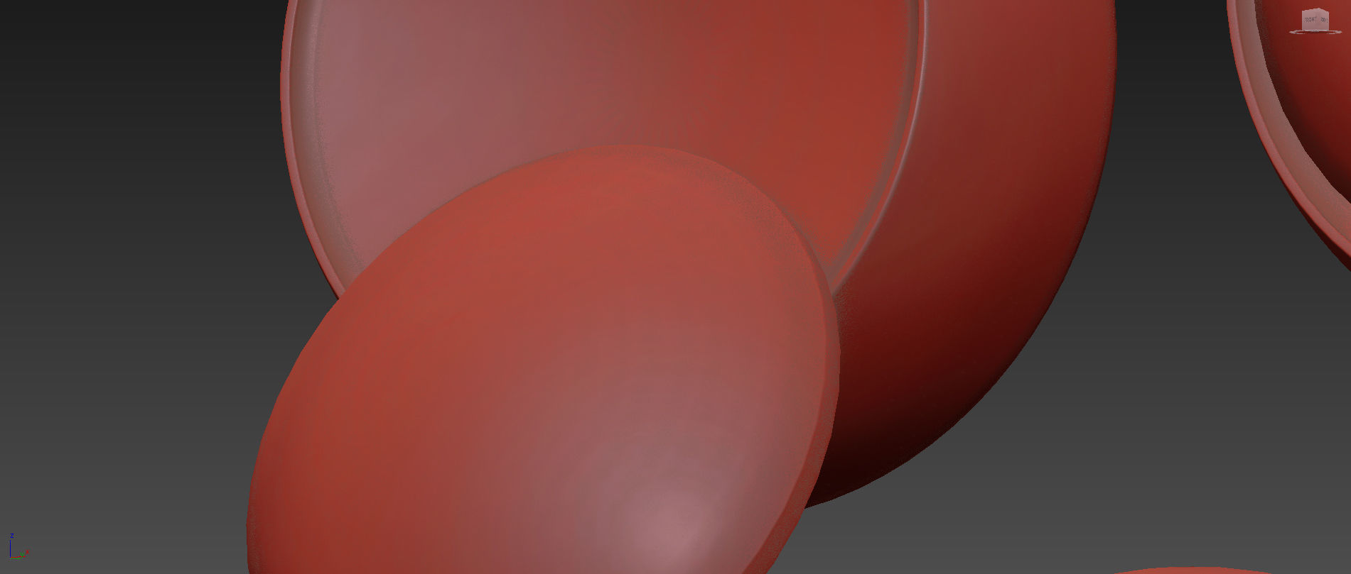 Grnflashing Crescent Round Wall Lamp 3D model_6