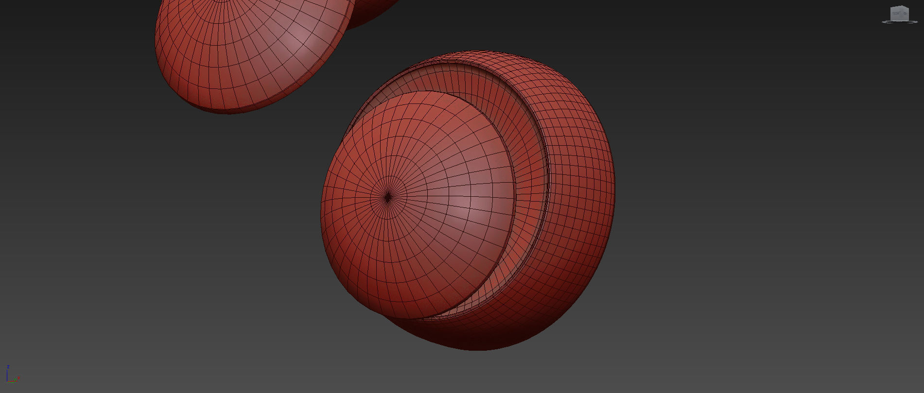 Grnflashing Crescent Round Wall Lamp 3D model_9