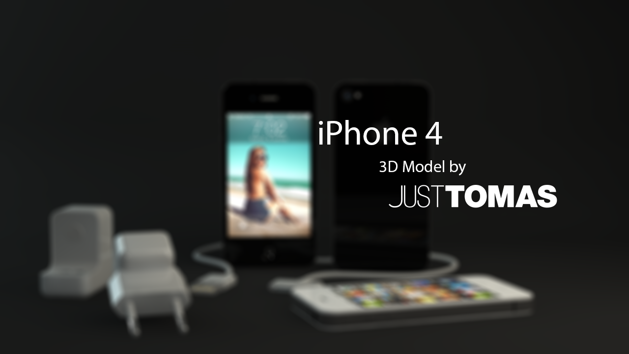 iPhone 4 Free 3D model