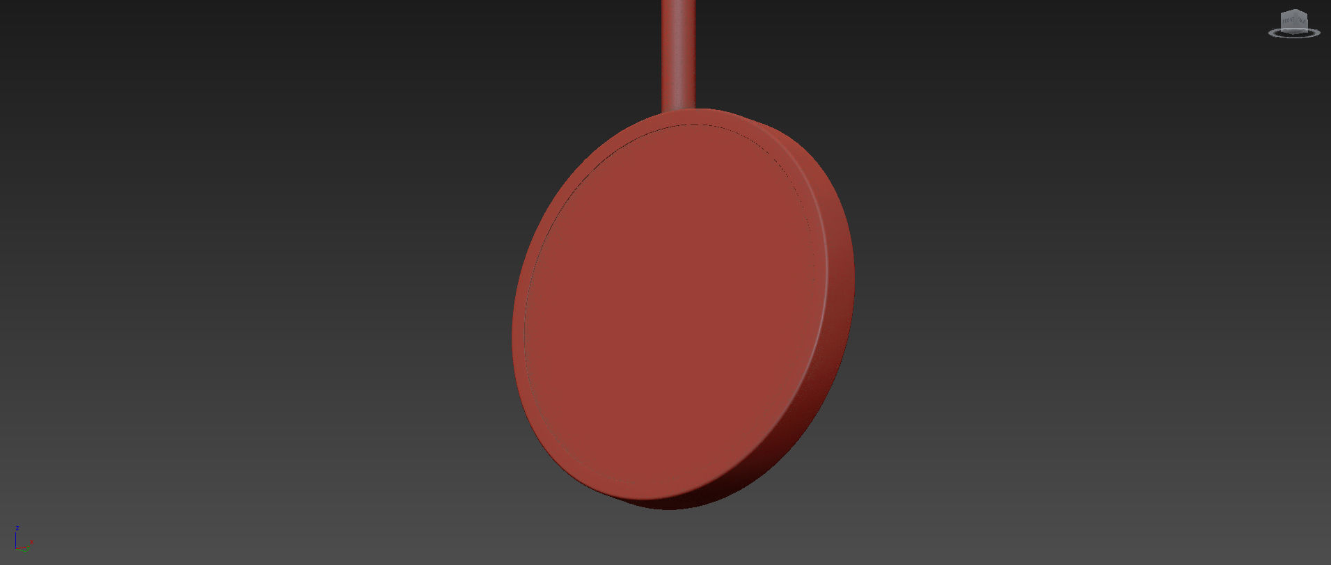 Natural Marble LED Wall Lamp 3D model_8