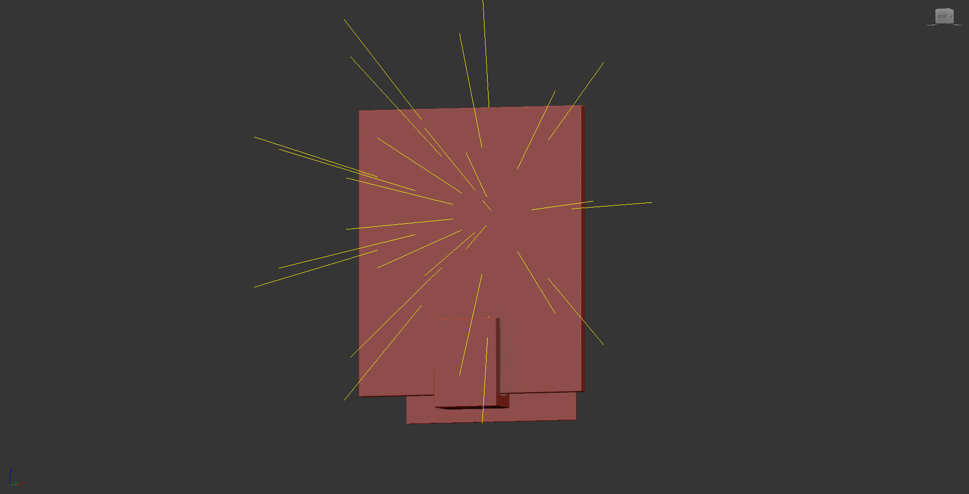 Marble Nordic Wall Lamp 3D model_6